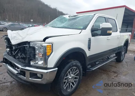 2017 Ford F-250 Lariat from USA, damaged, VIN 1FT7W2B69HEE42798